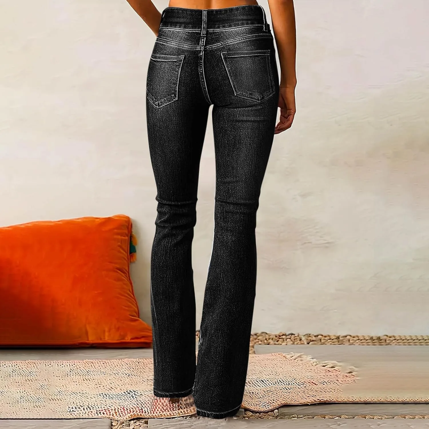 Женские джинсы 90s Mid Rise Bootcut High Stretch — фото 2