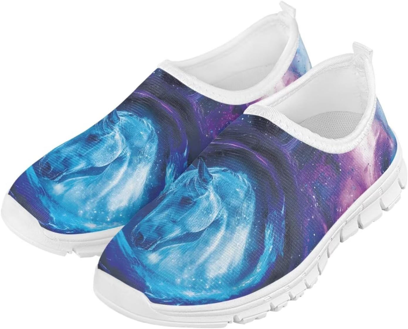 

Детские слипоны для девочек, милые повседневные спортивные кроссовки для мальчиков, для школы, бега, активного отдыха, подарки для детей Cugasmaru, Horse Space