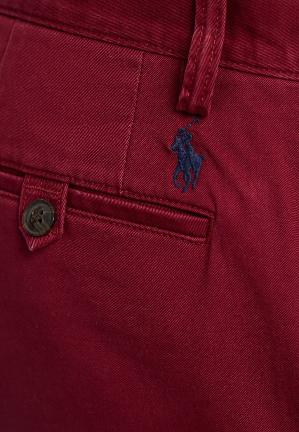 

Чино STRETCH SLIM FIT CHINO TROUSER Ralph Lauren, темно-красный