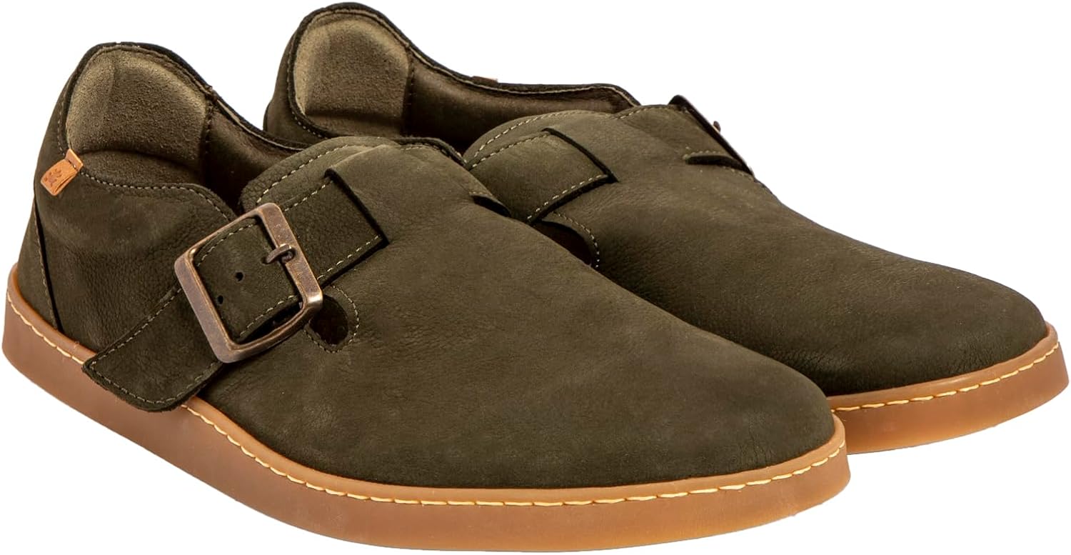 Кроссовки El Naturalista Unisex N5913 OrigenLow-top, Cuero, 40 EU Weit, хаки — фото 2