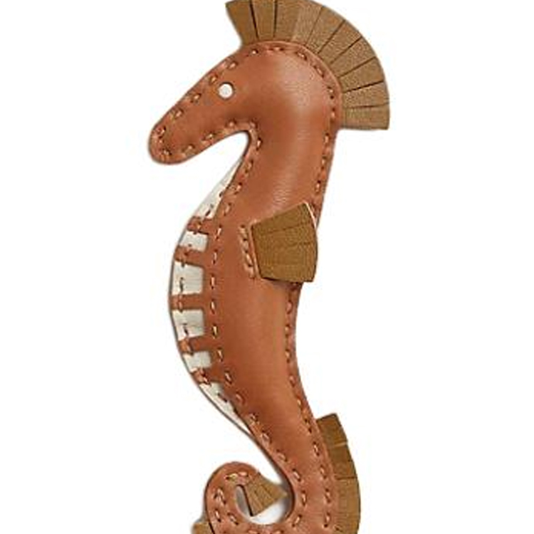 HERMES Аксессуар из барашка унисекс золотистый с крафт-бумагой With Claray, Gold with Kraft Paper with Clay — фото 2