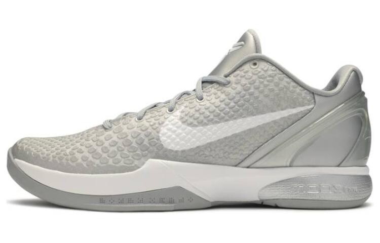 

Кроссовки Nike Kobe 6 Metallic Silver Metallic Silver White