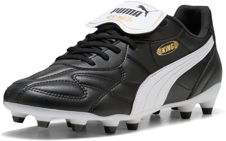 Футбольные бутсы Puma King Top Firm для мужчин, для игры на искусственном газоне, черный — фото 2