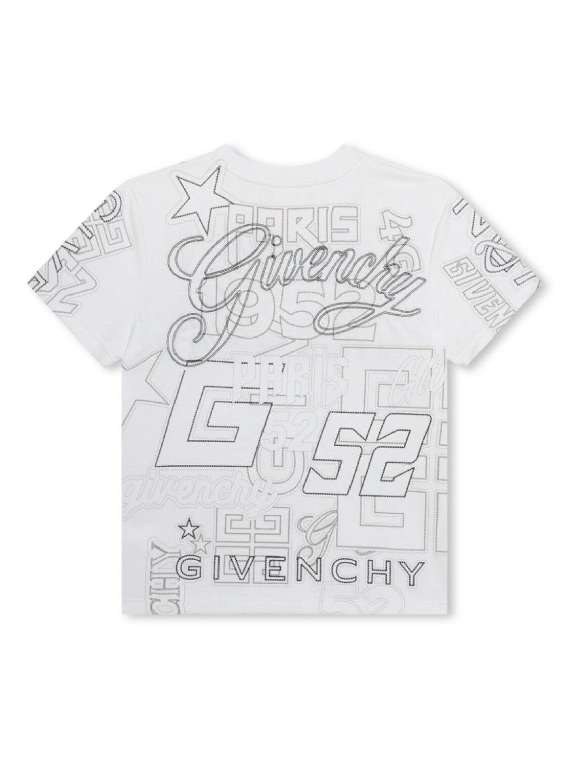 

Givenchy Kids футболка с логотипом, белый