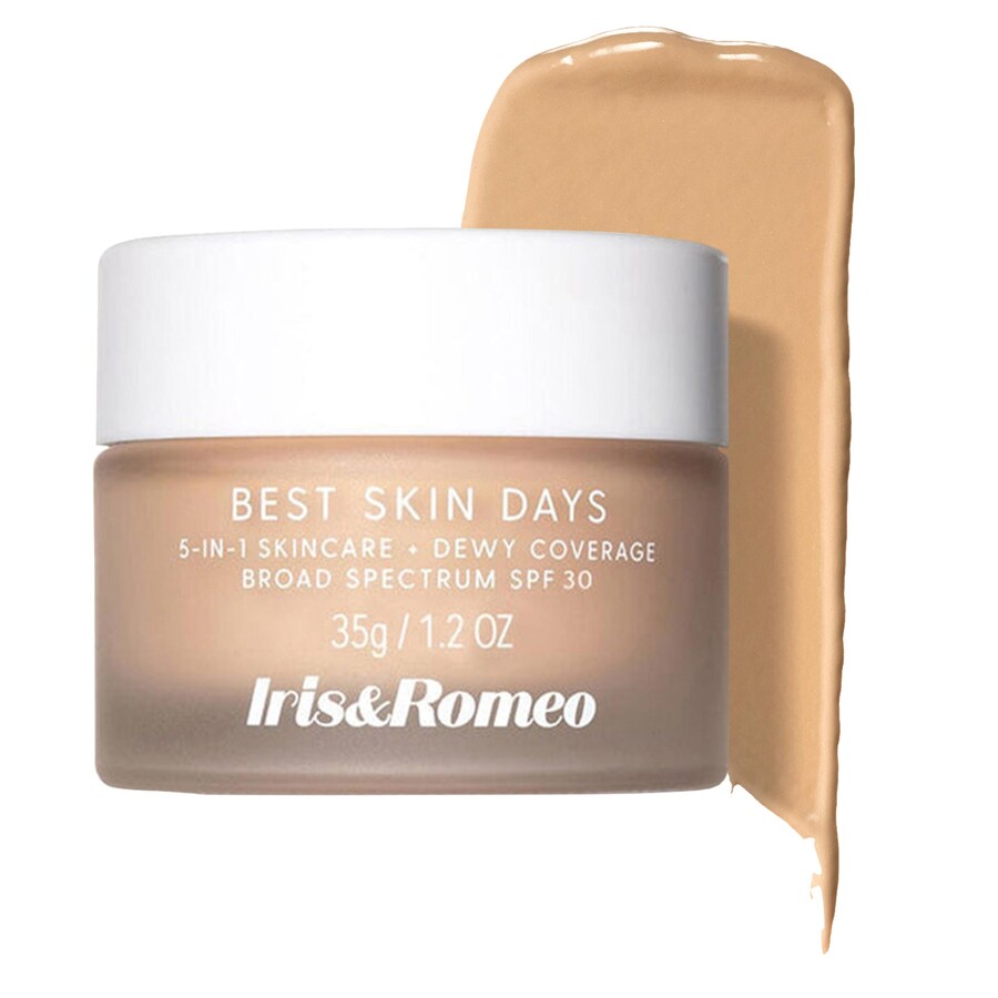 

Увлажняющий крем для лица Best Skin Days SPF30 с натуральным финишем, витамином С и гиалуроновой кислотой. Iris&Romeo, 1.2 oz, 2