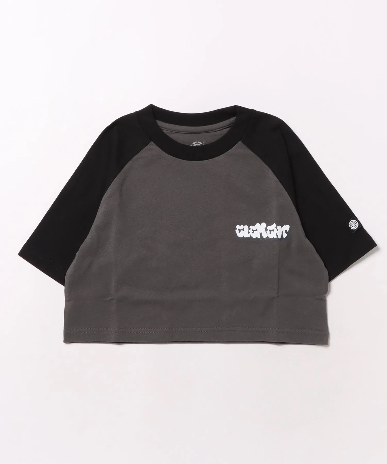 Детская футболка ELEMENT RAGLAN WIDE SS G, короткий рукав, серая