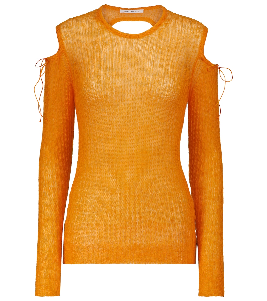 

Топ из смеси мохера Грета Cecilie Bahnsen, Monarch Orange