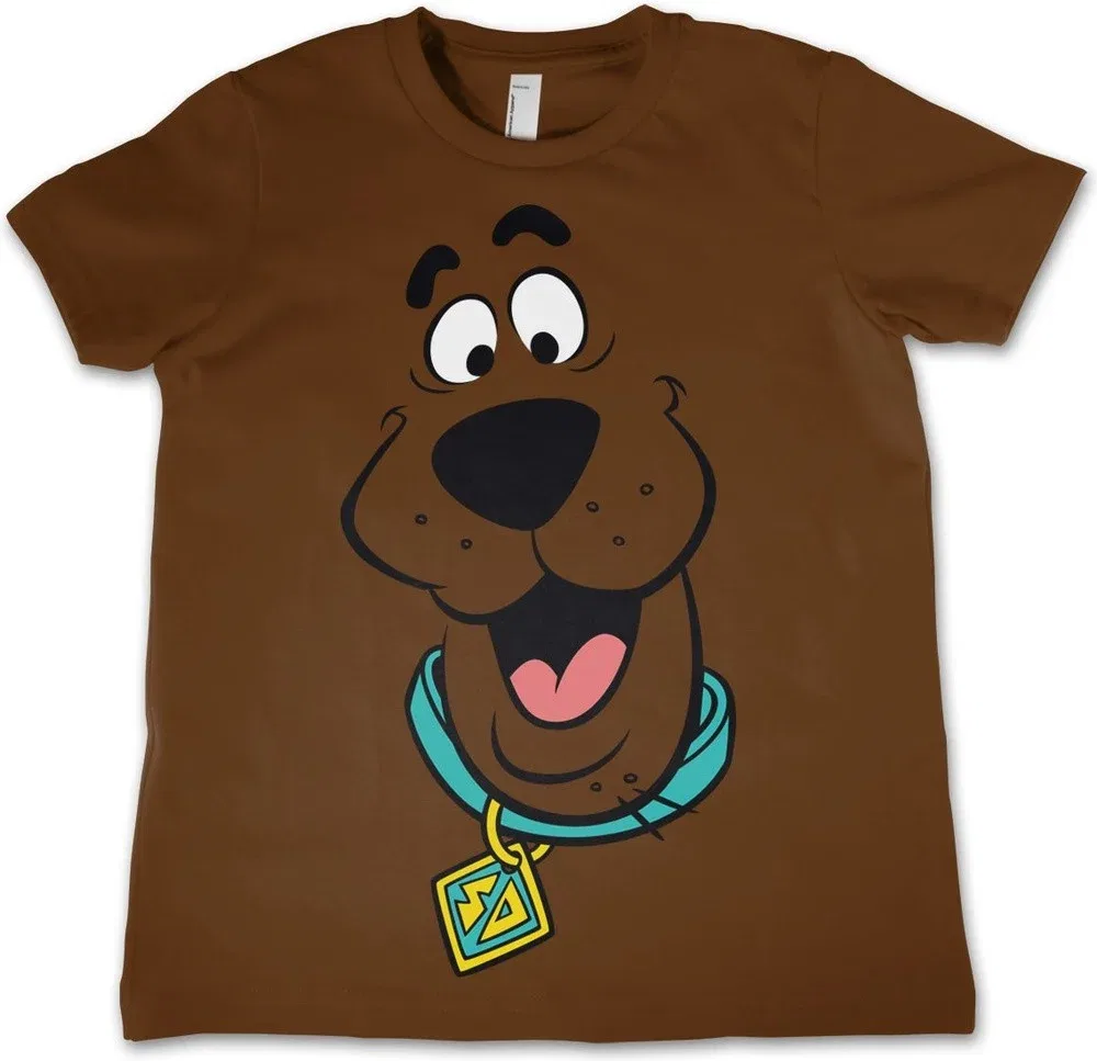Футболка с принтом Scooby Doo, коричневый