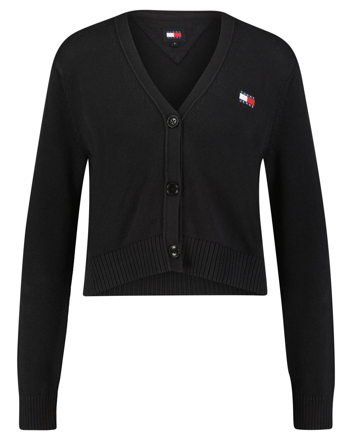

Кардиган свободного кроя Tommy Jeans, черный