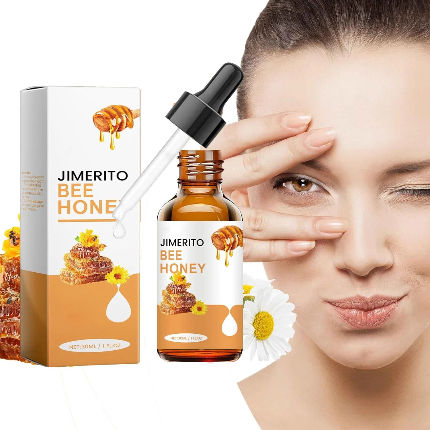 Сыворотка для глаз с медом Jimerito от Bee Honey, 30 мл Bainuai, 1 Piece.