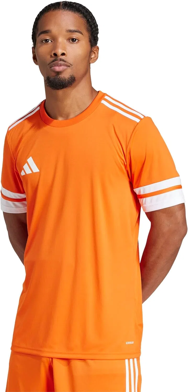Футболка adidas SQUADRA25, Team Orange/White — фото 2