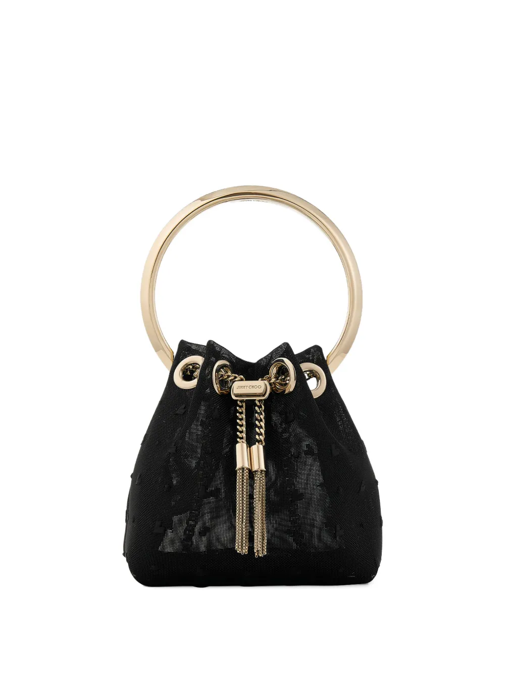 

Мини-сумка через плечо Bon Bon JIMMY CHOO, черный