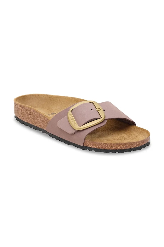 Шлепанцы Madrid с крупной пряжкой LENB выцветшего фиолетового Birkenstock, фиолетовый — фото 2