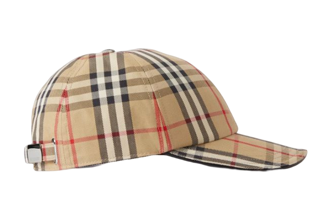 Burberry Хлопковая бейсболка, Beige — фото 3