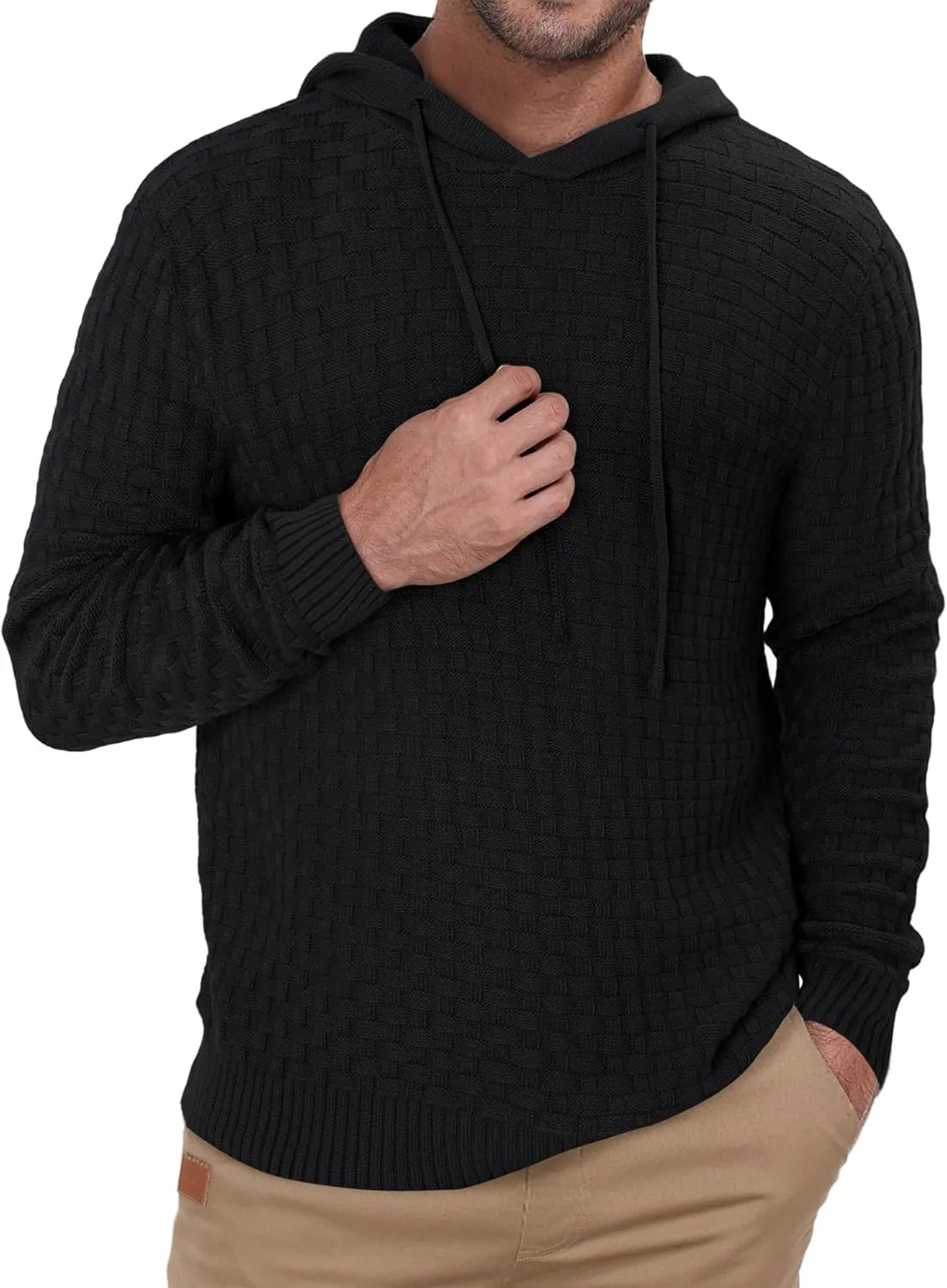 

Мужской свитер-пуловер с длинным рукавом TUREFACE