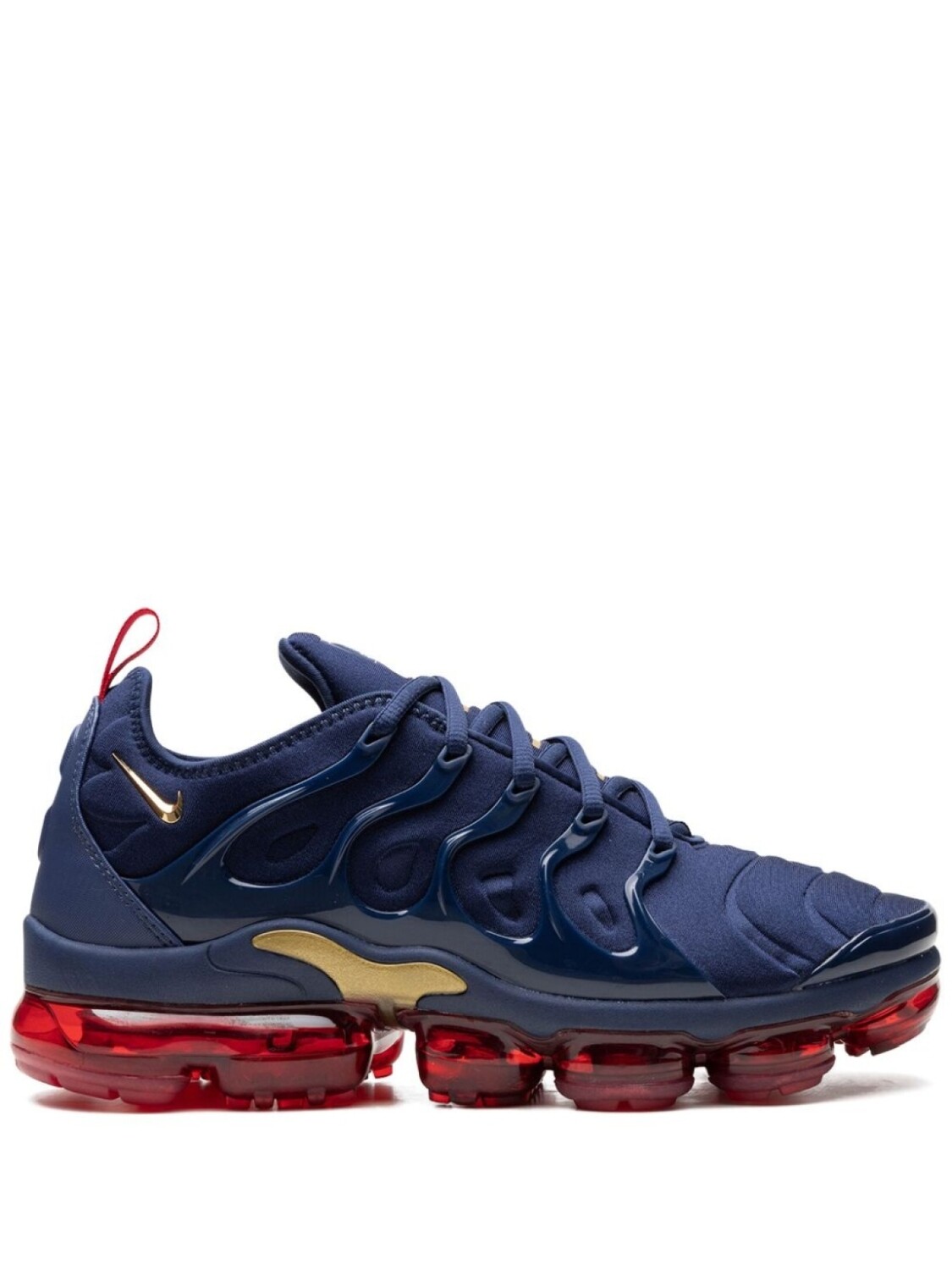 

Nike кроссовки Air Vapor Max Plus Metallic Gold, синий