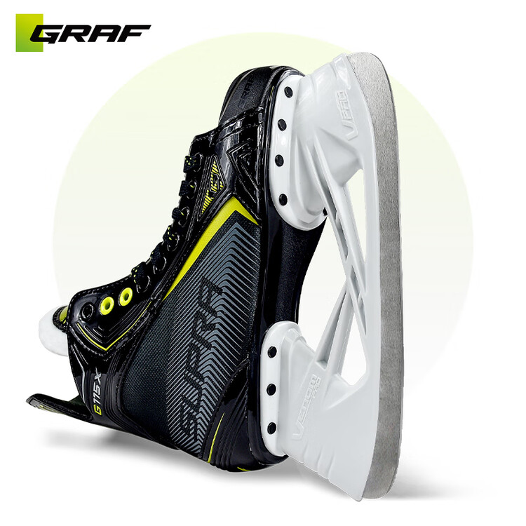 

GRAF Коньки для фигурного катания, черные, авторизованные GRAF, размер 33