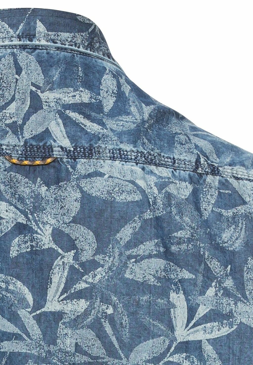 

Рубашка KURZARM MIT ALLOVER-PRINT camel active, синий