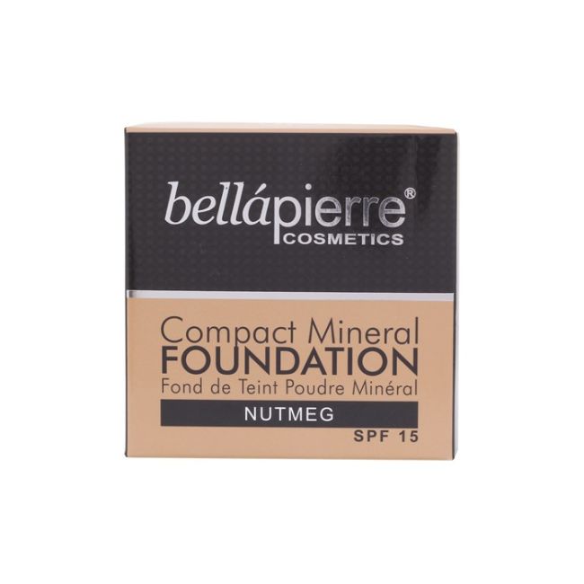 

Компактная минеральная пудра Bellapierre Bella Pierre, цвет nutmeg, 10 гр