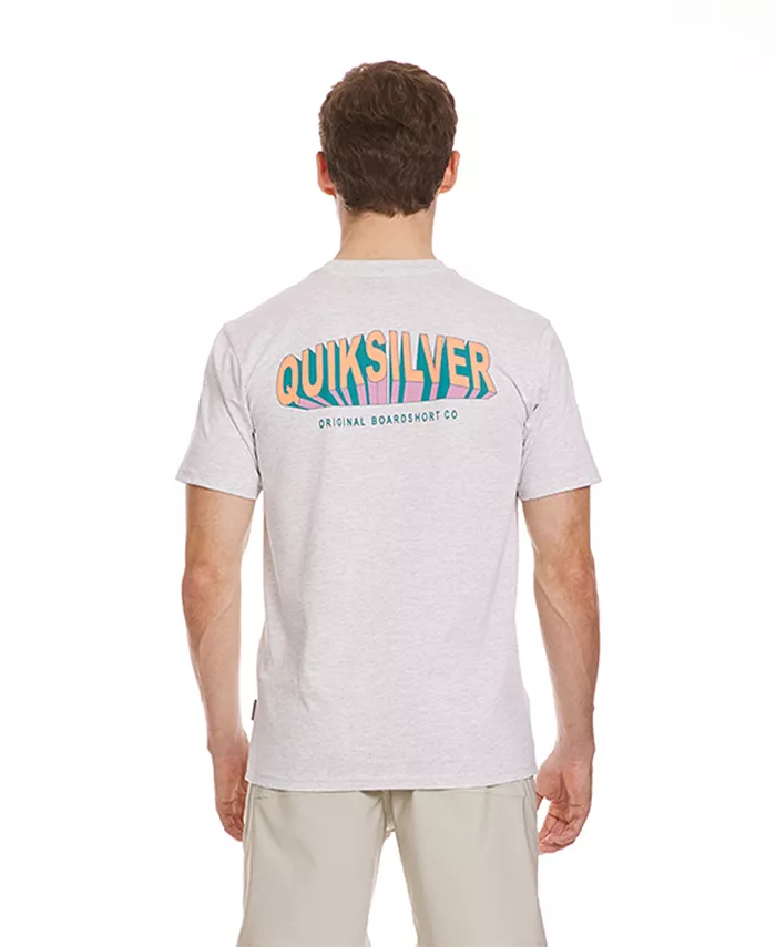 

Мужская футболка с коротким рукавом Blocked Quiksilver, белый
