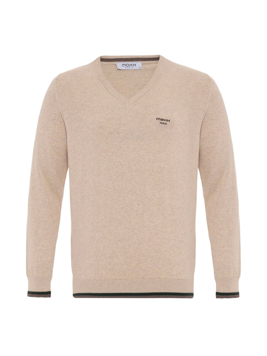

Свитер с v-образным вырезом Moxx Paris Sweater Maxime, бежевый