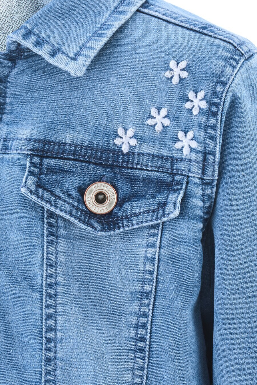Куртка межсезонная happy girls, Blue Denim — фото 3