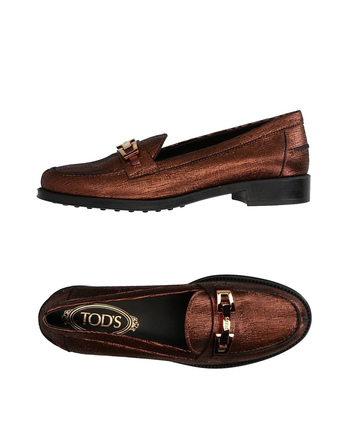 

Лоферы Tod'S, бронза