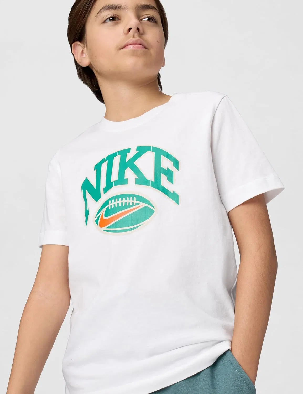 Футболка Nike Club, белый — фото 2