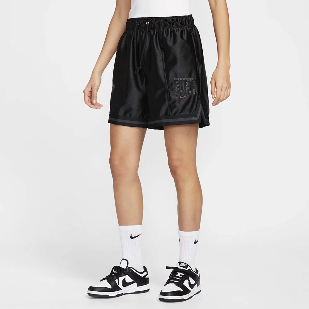 Женские спортивные шорты Nike Sportswear Loose Mid-Rise Graphic, чёрные, от Nike