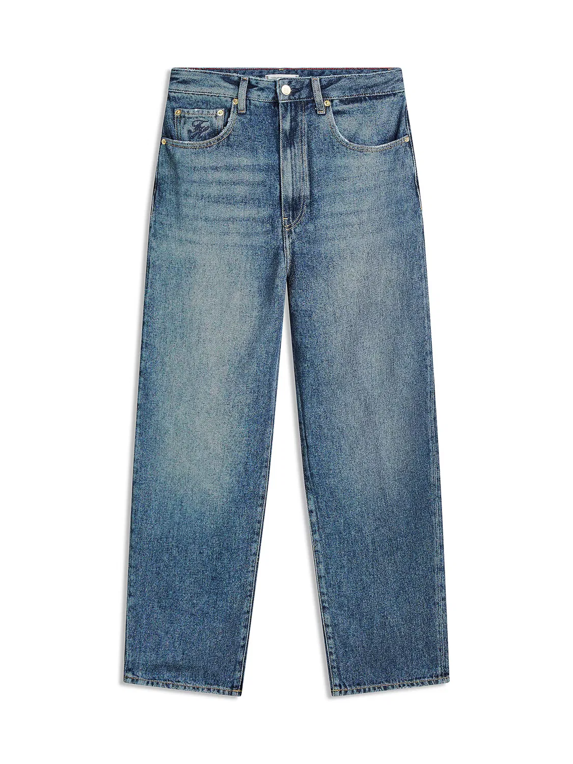 Бочкообразные джинсы Tommy Hilfiger, Blue Denim