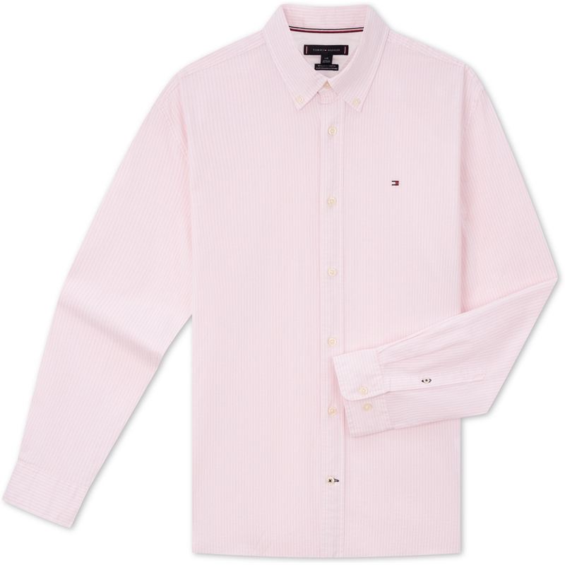 Футболка Unisex Stripes Tommy Hilfiger, розовый — фото 3