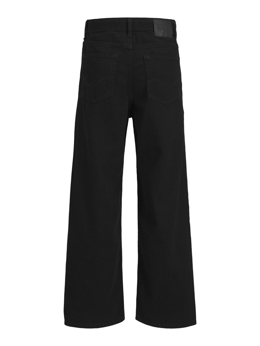 Джинсы свободного кроя Jack & Jones Junior JJIAlex JJOriginal, черный деним — фото 3