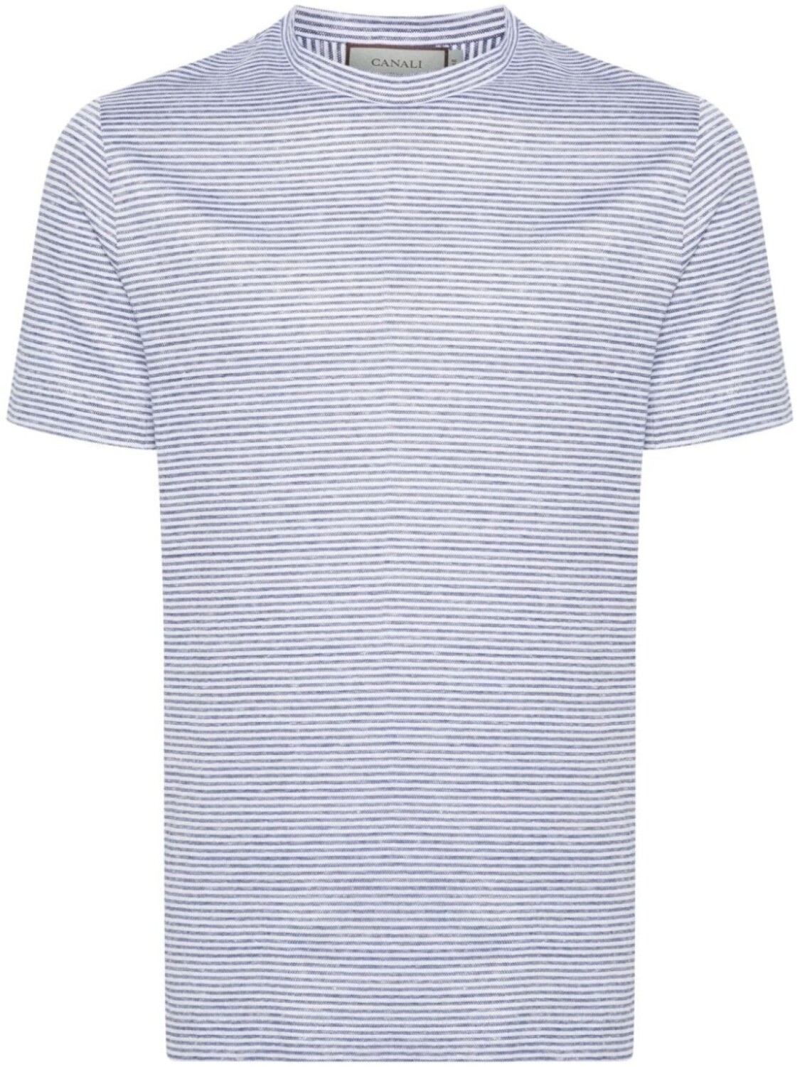 

Canali футболка в полоску, синий