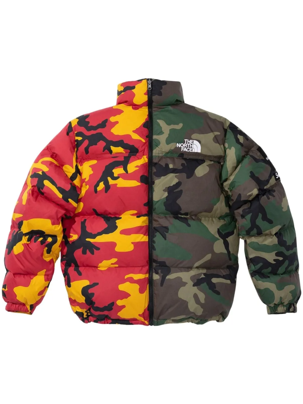 

Куртка Split Nuptse из коллаборации с The North Face Supreme, зеленый