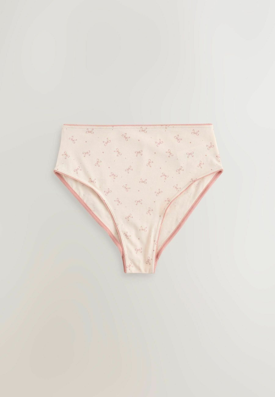 Брифы Next HIGH RISE HIGH LEG FIT -7 PACK , Grey Cream Red Hearts/Coral — фото 4
