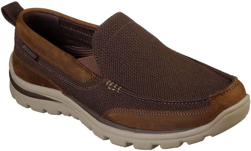 

Мужские лоферы Skechers Superior Milford, коричневый