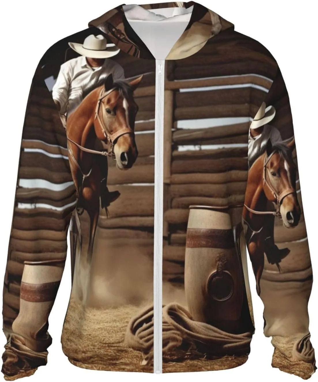 

Мужская толстовка с защитой от солнца upf 50+ american west rodeo FHEDVBN