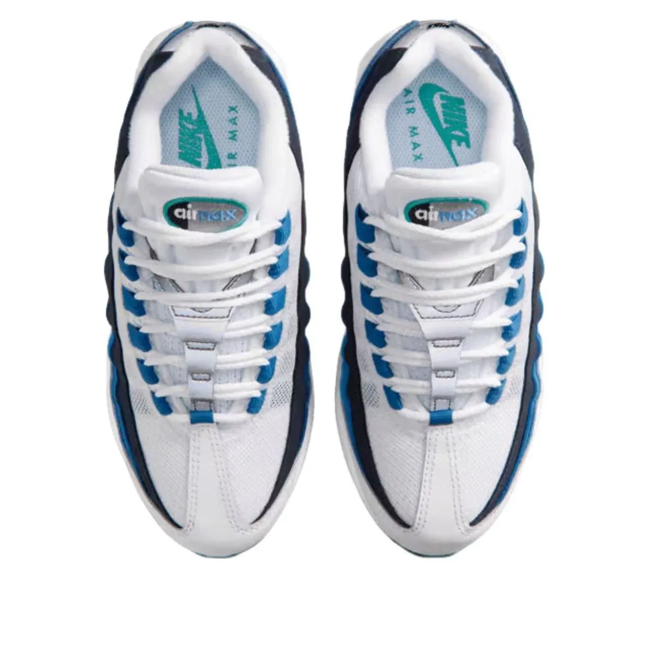 Кроссовки Nike Air Max 95 Big Bubble 'Slate' IU7899-100, синий — фото 3