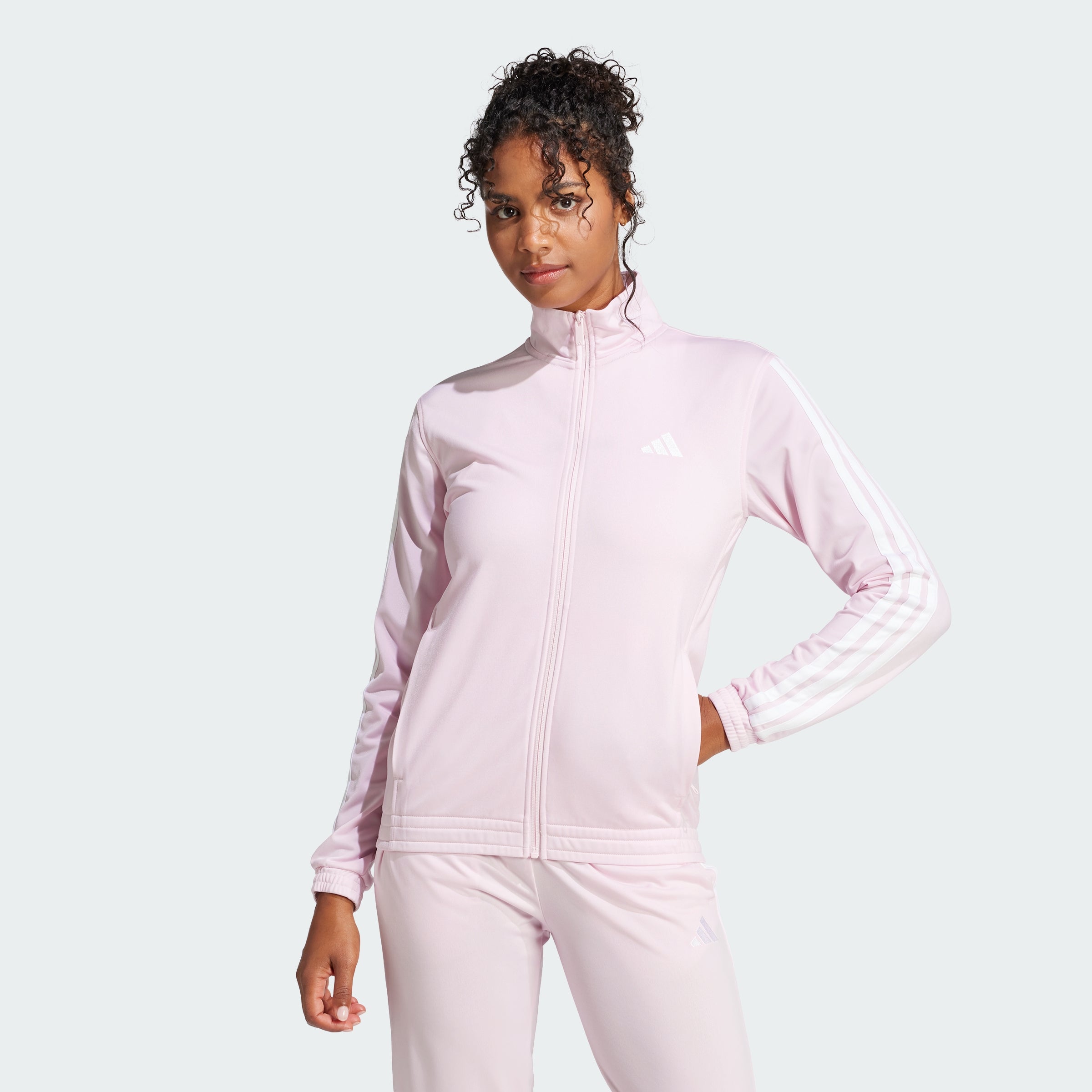 

Женская спортивная куртка adidas Tricot 3-Stripes Adidas, Clear Pink