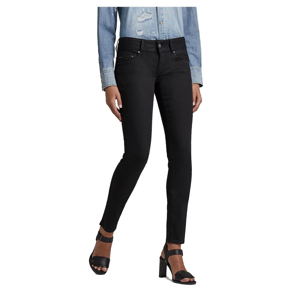 

Джинсы G-Star Midge Cody Mid Waist Skinny, черный