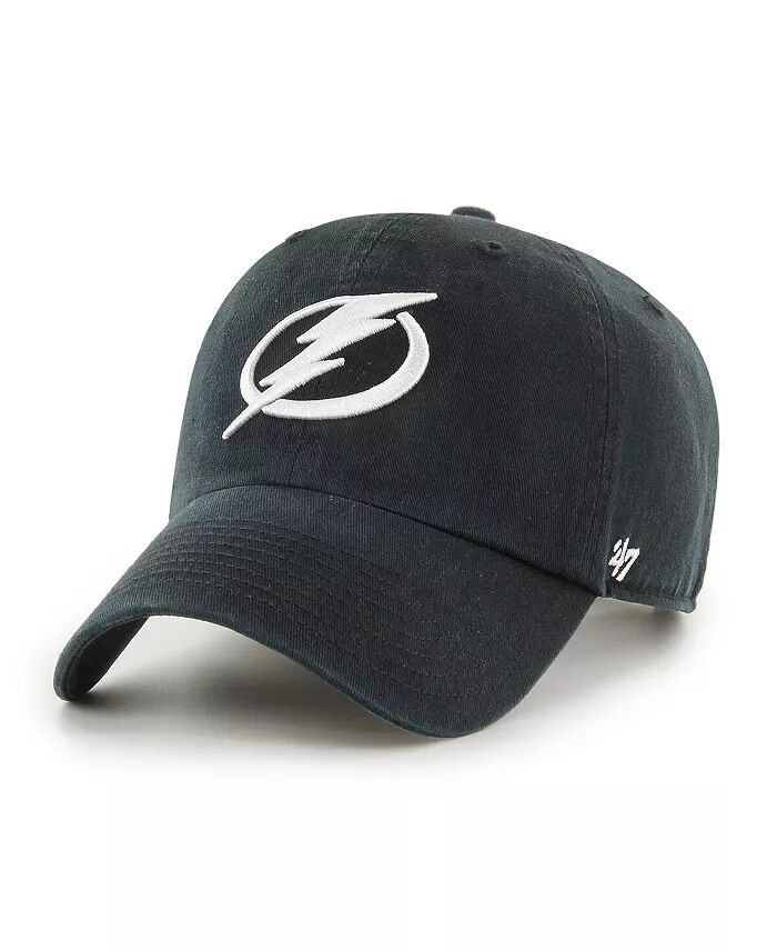 

Мужская черная кепка Tampa Bay Lightning Clean Up Adjustable '47 Brand