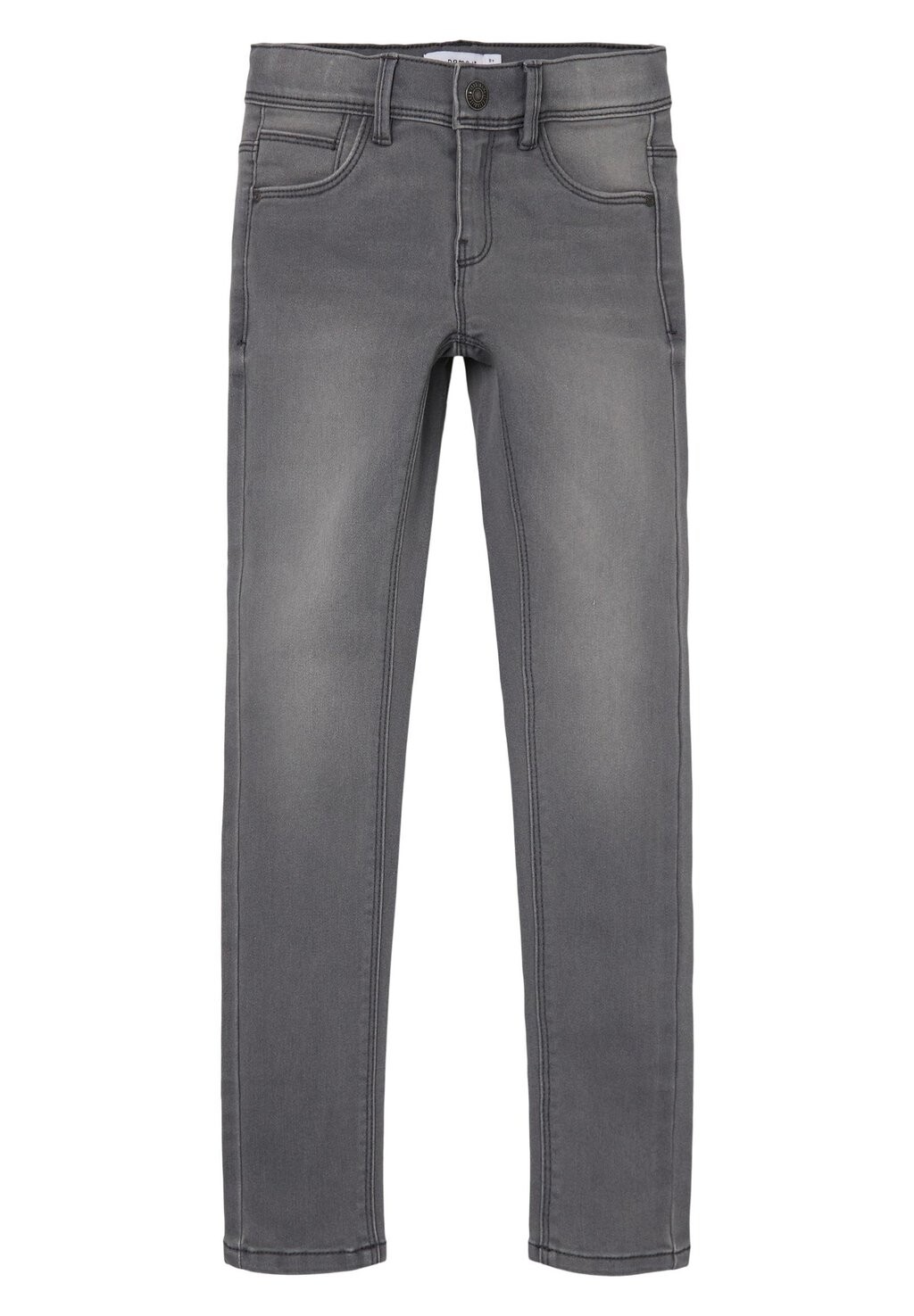 Джинсы Skinny Fit Nkfpolly Pant Name it, цвет light grey denim — фото 3