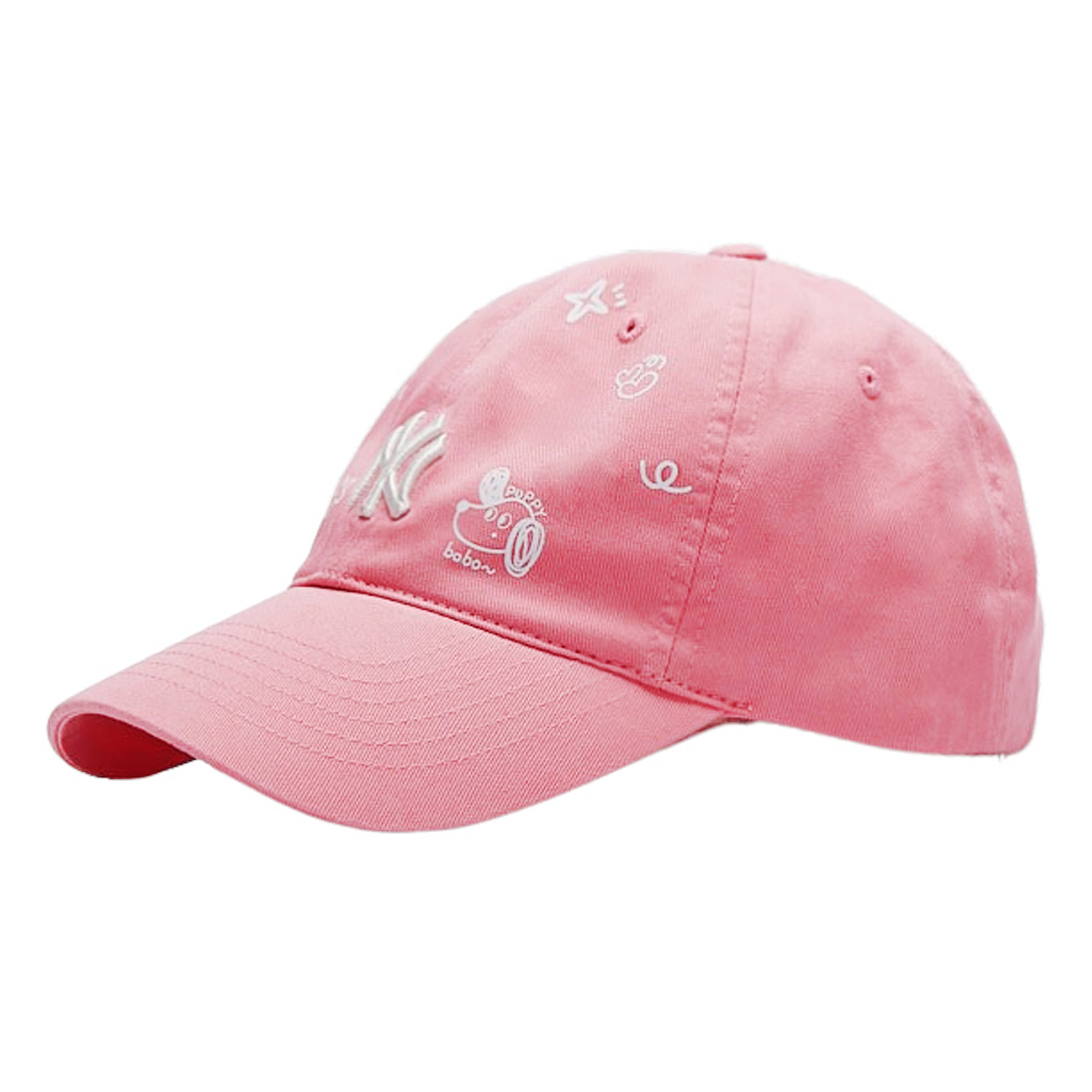 

MLB Хлопковая бейсболка унисекс розовая, Pink