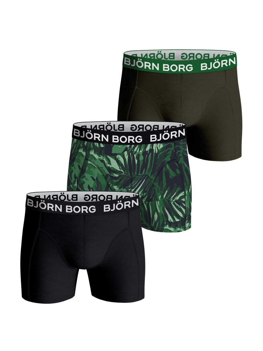 

Трусы BJÖRN BORG Athletic Underwear, цвет green/khaki/black