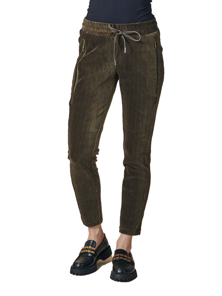 

Джинсовые шорты ZHRILL, оливковый