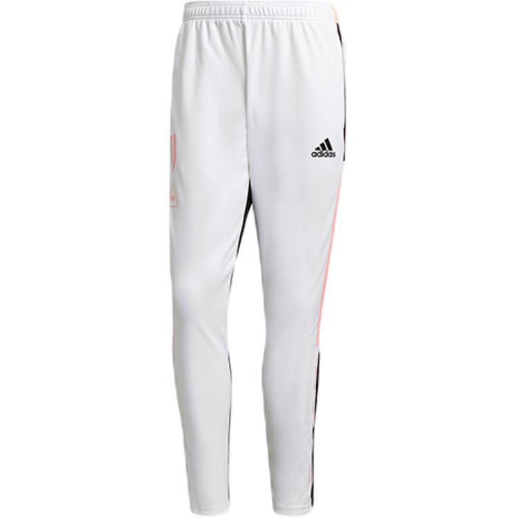 Трикотажные спортивные брюки мужские белый черный разноцветный Adidas — фото 2