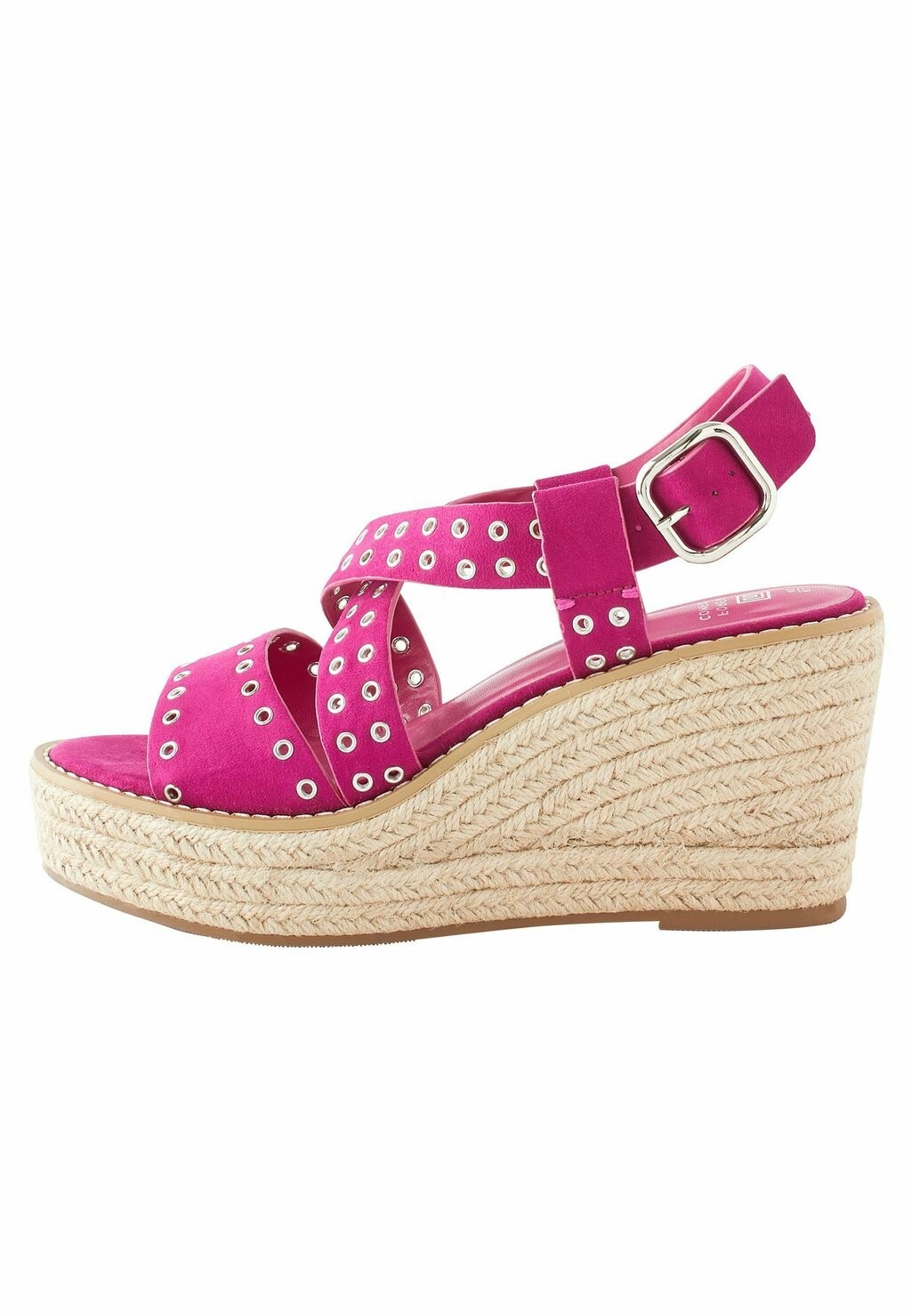 

Босоножки на платформе FOREVER COMFORT EYELET DETAIL REGULAR FIT Next, фуксия