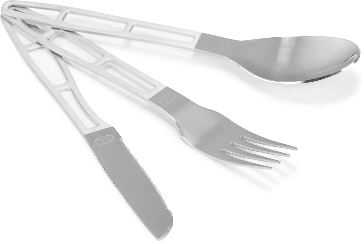 

Ледник Набор столовых приборов из нержавеющей стали 3 предмета GSI Outdoors, None