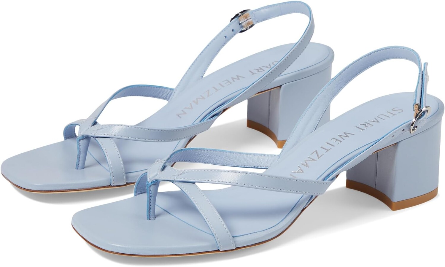 

Сандалии Stuart Weitzman Oasis Slingback Sandal, цвет Cielo
