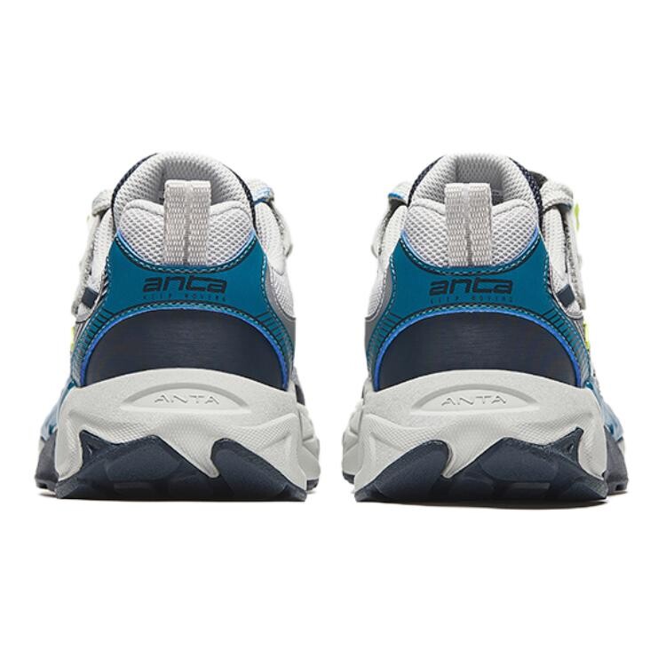 Кроссовки Anta kids Kids Lifestyle Shoes GS Low-top Tranquil Ink Blue / Cumulus Gray / Silver — фото 4